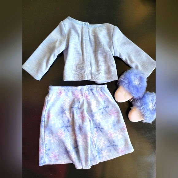 American girl doll snowflake pajamas - Picture 2 of 3